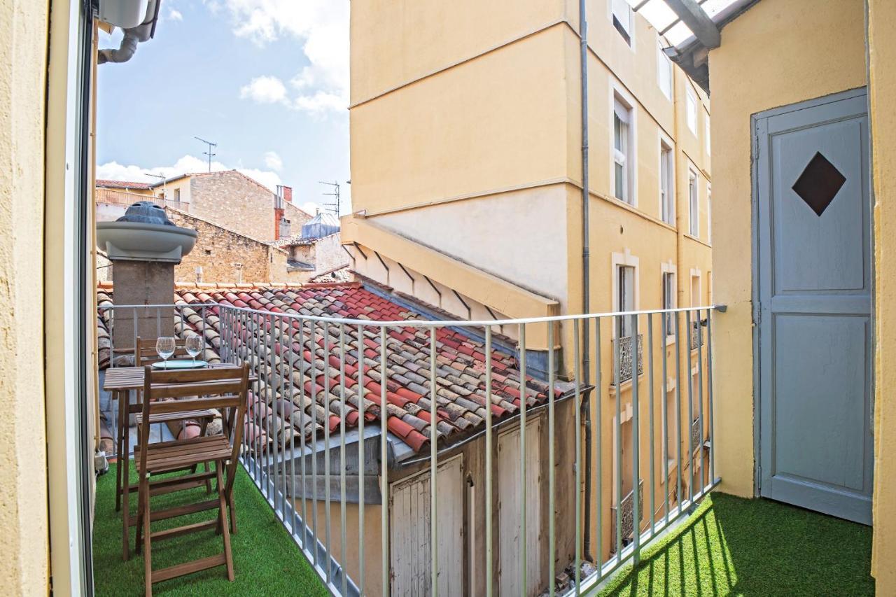 L'Oasis De La Comedie, Au Centre Historique, Parking Prive, Climatisation & Wifi Montpellier Eksteriør bilde